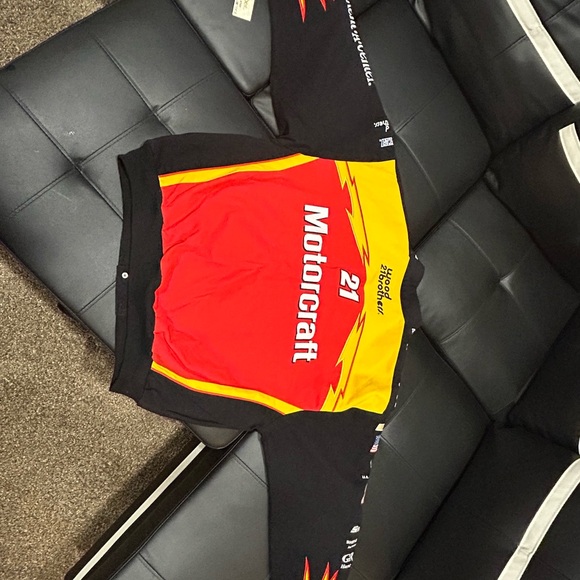 NASCAR Team Caliber Roush Racing Jacket driver is #21 Ricky Rudd - Picture 7 of 7